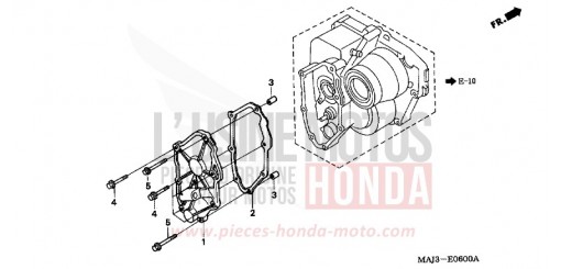 SHIFT COVER ST1100S de 1995